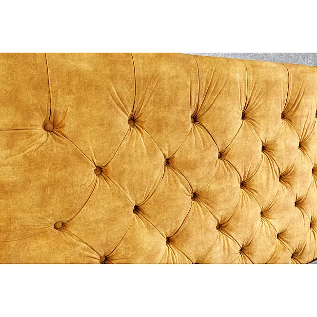 Posteľ 41642 160x200cm Zamat Žltá Posteľ 41642 160x200cm Zamat Žltá