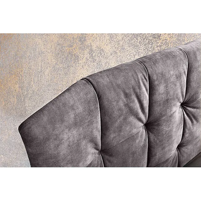 Posteľ 41670 180x200cm Boutique Zamat Tmavošedá Posteľ 41670 180x200cm Boutique Zamat Tmavošedá