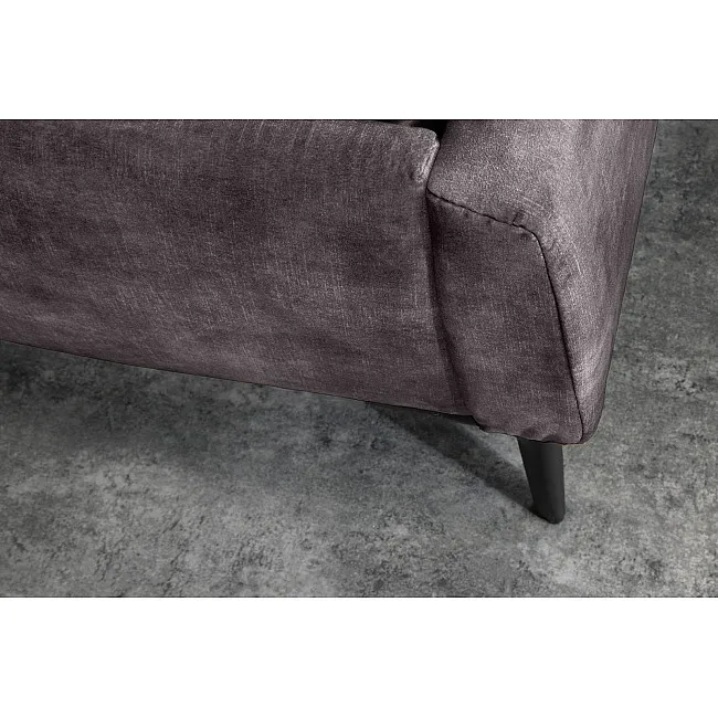 Posteľ 41670 180x200cm Boutique Zamat Tmavošedá Posteľ 41670 180x200cm Boutique Zamat Tmavošedá