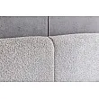 Posteľ 45332 Art Deco 180x200cm Bouclé Sivá + úložný prestor