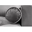 Rohová sedacia súprava 40273 Cozy - Zamat Šedá Rohová sedacia súprava 40273 Cozy - Zamat Šedá