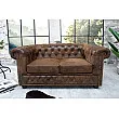 Sedacia súprava 17109 Chesterfield 2-sedenie Antik hnedá Sedacia súprava 17109 Chesterfield 2-sedenie Antik hnedá