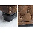 Sedacia súprava 17109 Chesterfield 2-sedenie Antik hnedá Sedacia súprava 17109 Chesterfield 2-sedenie Antik hnedá