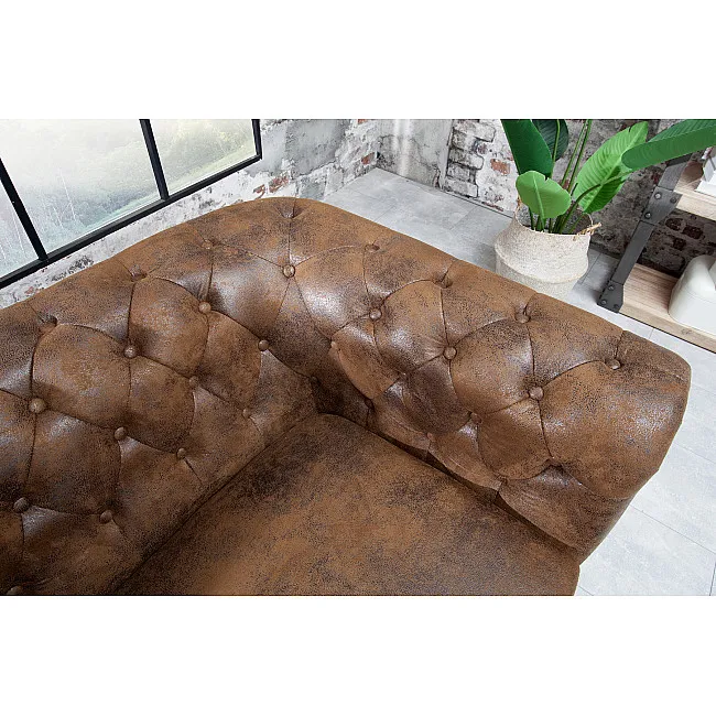 Sedacia súprava 17382 Chesterfield 3-sedenie Antik hnedá Sedacia súprava 17382 Chesterfield 3-sedenie Antik hnedá