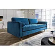 Sedacia súprava 39844 220cm Cozy - Zamat Modrá Sedacia súprava 39844 220cm Cozy - Zamat Modrá