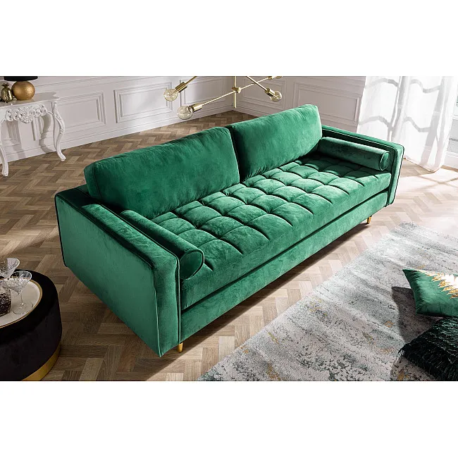 Sedacia súprava 39845 220cm Cozy - Zamat Smaragdovozelená Sedacia súprava 39845 220cm Cozy - Zamat Smaragdovozelená