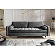 Sedacia súprava 39846 220cm Cozy - Zamat Šedá Sedacia súprava 39846 220cm Cozy - Zamat Šedá
