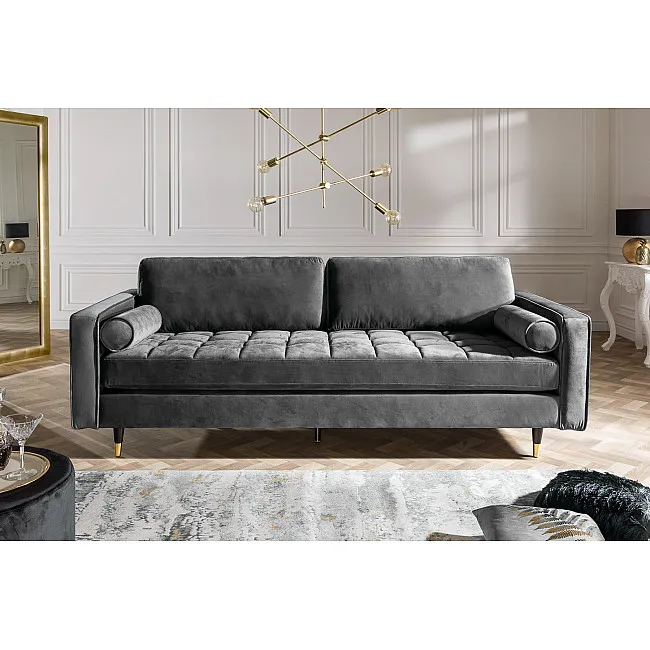 Sedacia súprava 39846 220cm Cozy - Zamat Šedá Sedacia súprava 39846 220cm Cozy - Zamat Šedá