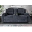 Sedacia súprava Relax 39979 Hollywood 2-sedenie Tmavošedá látka