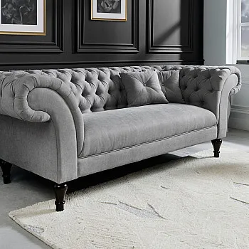 Sedacia súprava 40147 225cm Paris - Zamat Šedá