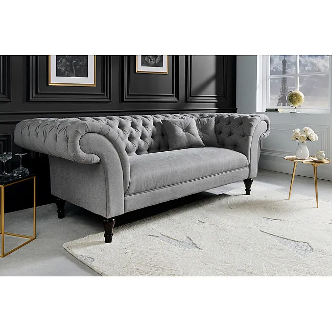 Sedacia súprava 40147 225cm Paris - Zamat Šedá Sedacia súprava 40147 225cm Paris - Zamat Šedá
