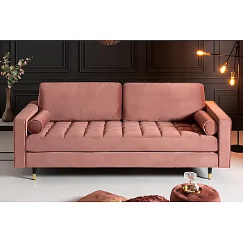 Sedacia súprava 41071 220cm Cozy - Zamat Starorúžová