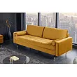 Sedacia súprava 41072 220cm Cozy - Zamat Žltá Sedacia súprava 41072 220cm Cozy - Zamat Žltá