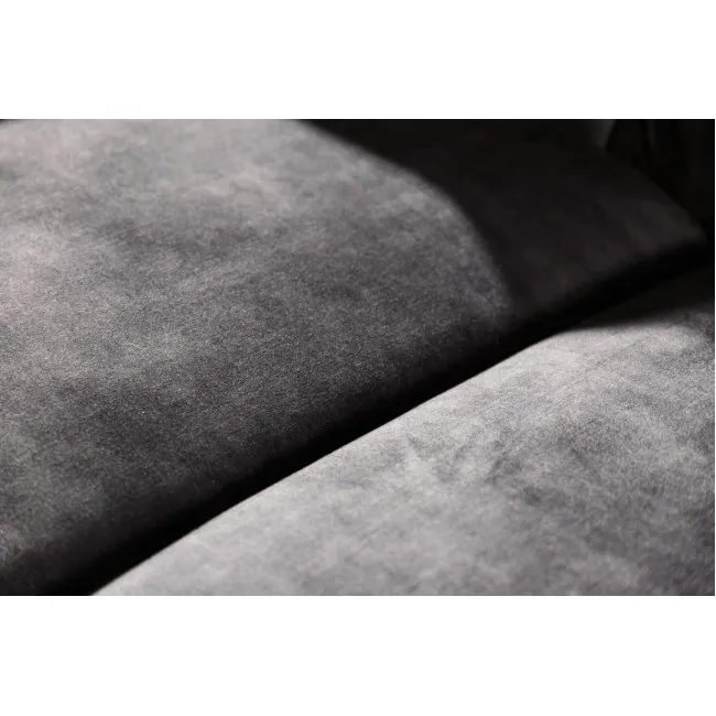 Sedacia súprava 41215 Chesterfield 3-sedenie Zamat Šedá