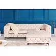 Sedacia súprava 42641 235cm Modern Barock Zamat Champagner Sedacia súprava 42641 235cm Modern Barock Zamat Champagner