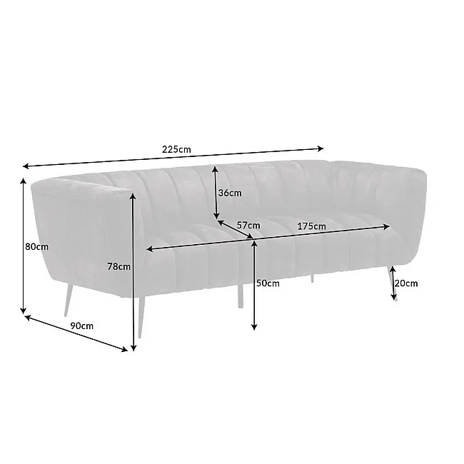 Sedacia súprava 43264 225cm Noblesse Zamat Starorúžová Sedacia súprava 43264 225cm Noblesse Zamat Starorúžová
