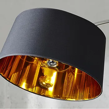 Stojaca lampa 13069 Oblúková Čierna Stojaca lampa 13069 Oblúková Čierna