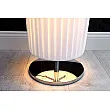 Stojaca lampa 1591 Biela Ø25cm - PRODUKT JE SKLADOM U NÁS - 1Ks