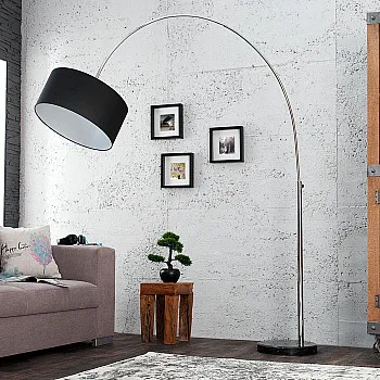 Stojaca lampa 35399 Oblúková Čierna Stojaca lampa 35399 Oblúková Čierna