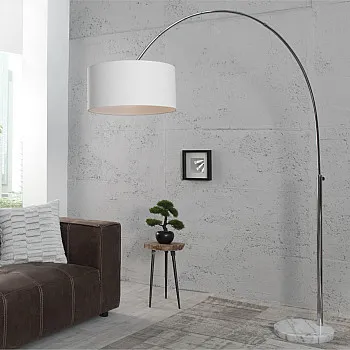 Stojaca lampa 35596 Oblúková Biela Stojaca lampa 35596 Oblúková Biela