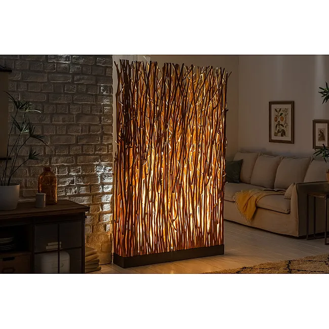 Stojaca lampa 40505 Paravent 180cm Prírodná Logan Drevo Stojaca lampa 40505 Paravent 180cm Prírodná Logan Drevo