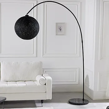 Stojaca lampa 40686 Cocooning 205cm Čierna Stojaca lampa 40686 Cocooning 205cm Čierna