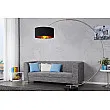 Stojaca lampa 5758 Polkruh Čierna Stojaca lampa 5758 Polkruh Čierna