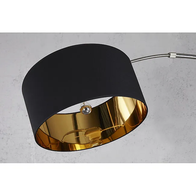 Stojaca lampa 5758 Polkruh Čierna Stojaca lampa 5758 Polkruh Čierna