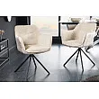 Stolička 44156 Verona látka Champagne + Zamat Stolička 44156 Verona látka Champagne + Zamat