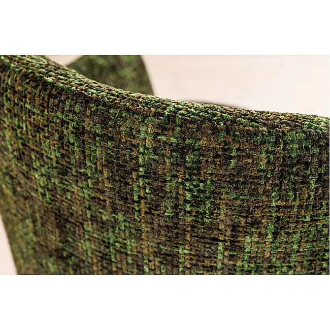 Stolička 45928 Art Living Látka Chenille Zelená
