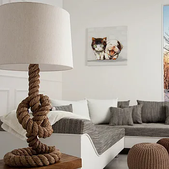 Stolová lampa 30201 Rope Ø29cm