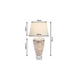 Stolová lampa 48095 Pure Nature Drevo Mango