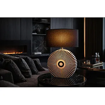Stolová lampa 48097 Harmony Čierna Biela