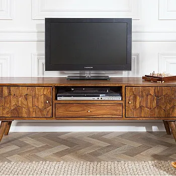 TV-skrinka 39744 140cm Masív drevo Palisander Retro TV-skrinka 39744 140cm Masív drevo Palisander Retro