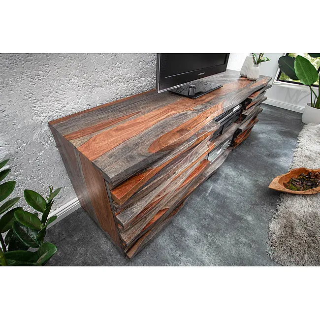 TV-skrinka 40282 150cm Relief Drevo Palisander TV-skrinka 40282 150cm Relief Drevo Palisander