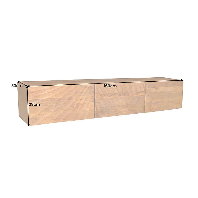 TV-skrinka 43238 Scorpion 160cm Drevo Mango TV-skrinka 43238 Scorpion 160cm Drevo Mango
