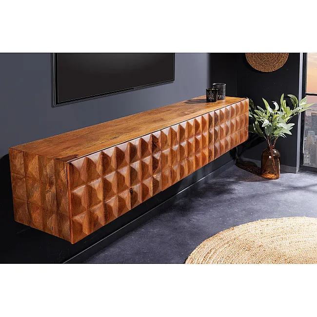 TV-skrinka 43351 Vulcano 160cm Drevo Mango TV-skrinka 43351 Vulcano 160cm Drevo Mango