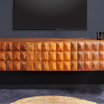 TV-skrinka 43351 Vulcano 160cm Drevo Mango TV-skrinka 43351 Vulcano 160cm Drevo Mango