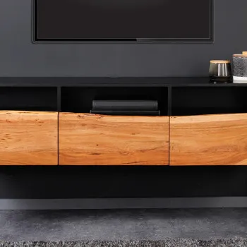 TV-skrinka 44057 Artwork 140cm Drevo Acacia