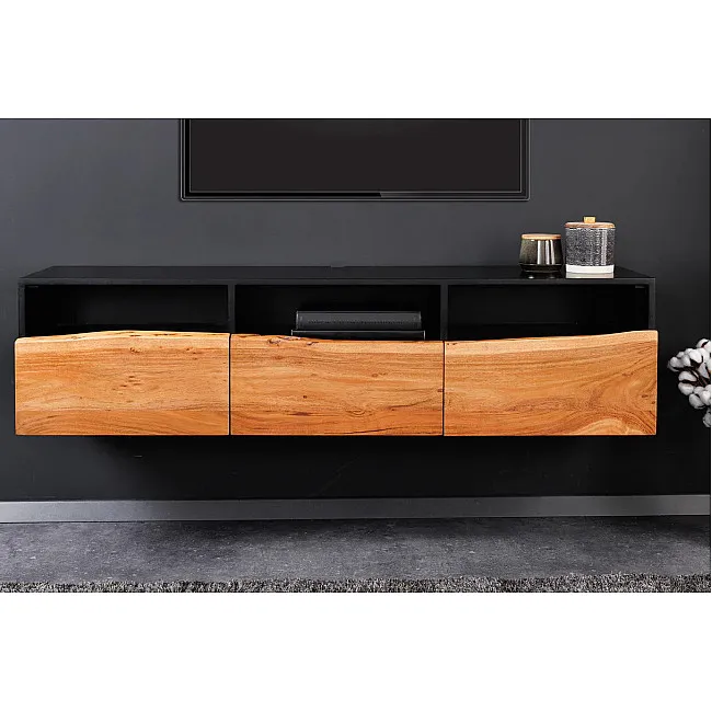 TV-skrinka 44057 Artwork 140cm Drevo Acacia