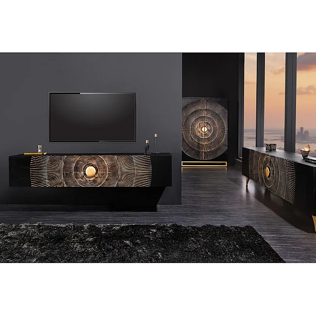 TV-skrinka 44250 Bailey 160cm Drevo Mango TV-skrinka 44250 Bailey 160cm Drevo Mango