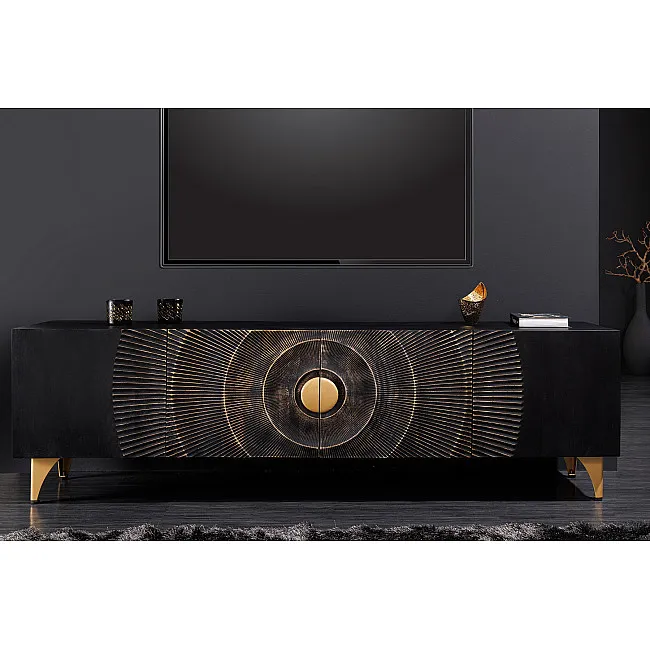 TV-skrinka 44303 Bailey 180cm Drevo Mango