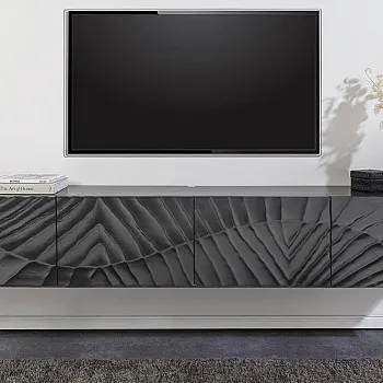 TV-skrinka 44526 Scorpion 200cm Drevo Mango