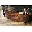 TV-skrinka 47584 Adlon 160cm Drevo Mango Hnedé