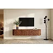 TV-skrinka 47586 Adlon 160cm Drevo Mango Hnedé