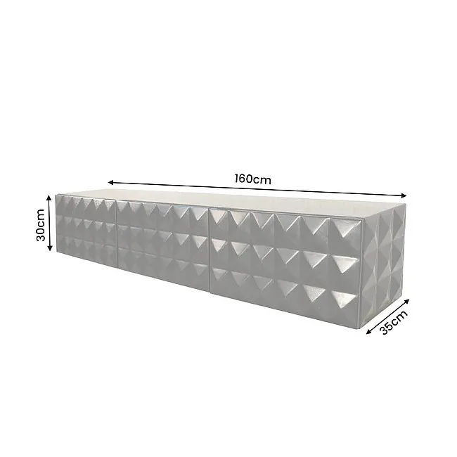 TV-skrinka 47768 Vulcano 160cm Drevo Mango