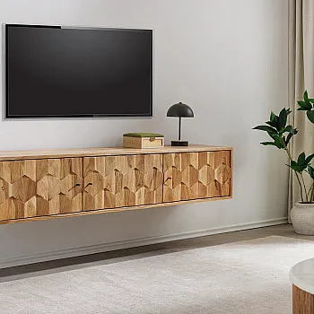 TV-skrinka 47770 Mystic 160cm Drevo Acacia