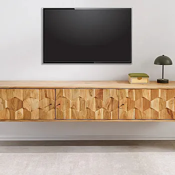 TV-skrinka 47770 Mystic 160cm Drevo Acacia