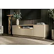 TV-skrinka 47812 Loft 160cm Sivá/Prírodná Dub Dyha