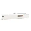TV-skrinka 47815 Loft 200cm Biela/Prírodná Dub Dyha